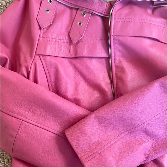 Pink Wilson’s Leather’s leather Jacket - Picture 5 of 5
